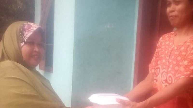 NU Bojong Bogor Sembelih Kambing dan Bagikan 80 Nasi Kotak