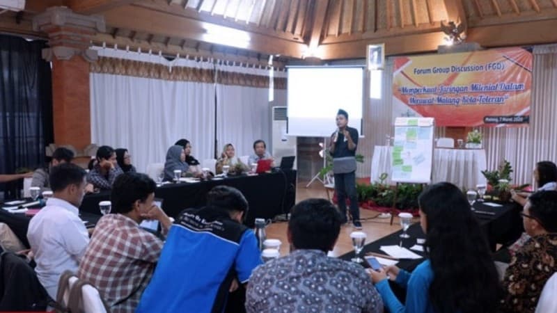 Lakpesdam NU Kota Malang Ajak Milenial Wujudkan Toleransi