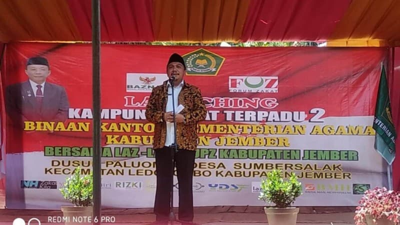 Lagi, Kemenag Jember Luncurkan Kampung Zakat Terpadu