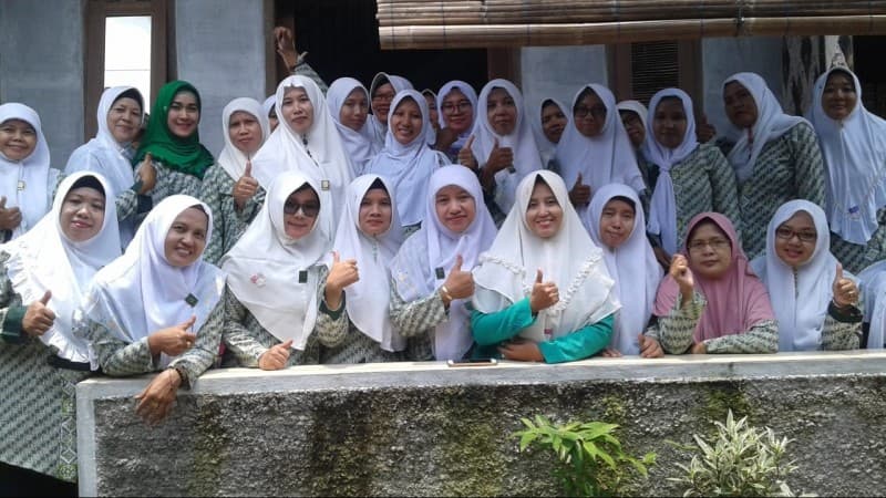 Maraton, Fatayat NU Mejobo Kudus Reorganisasi Tiga Ranting Sekaligus