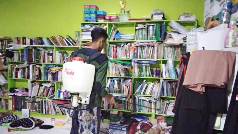 Cegah Corona, Pesantren Durrotu Aswaja Semarang Berlakukan Aturan Khusus