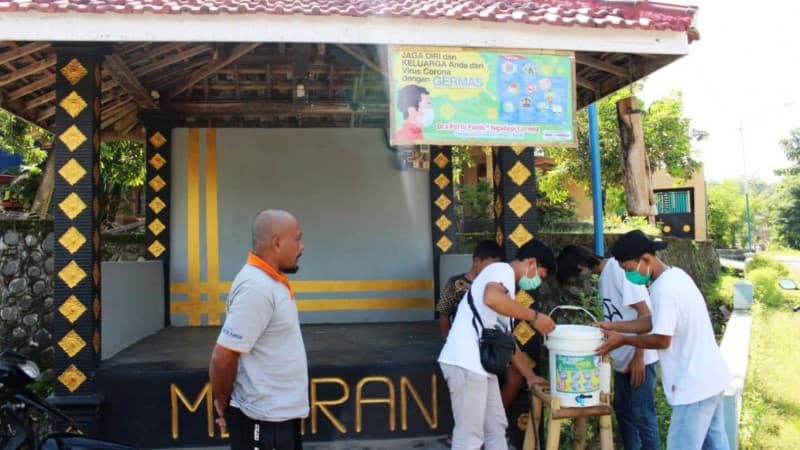 Dari Kaleng Bekas, Remaja Masjid Produksi Tempat Pembersih Tangan