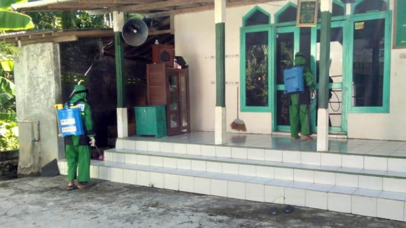 Ansor Kulon Progo Baksos Cegah Wabah Covid-19 di 603 Tempat Ibadah