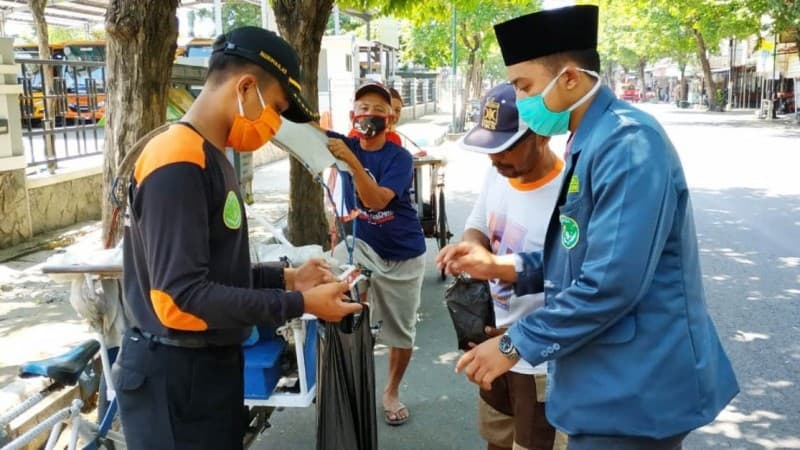 Di Tulungagung, Pekerja Jalanan sebagai Ujung Tombak Cegah Covid-19