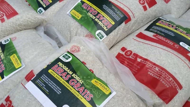NU Kepil Wonosobo Salurkan 2 Ton Beras Atasi Dampak Covid-19