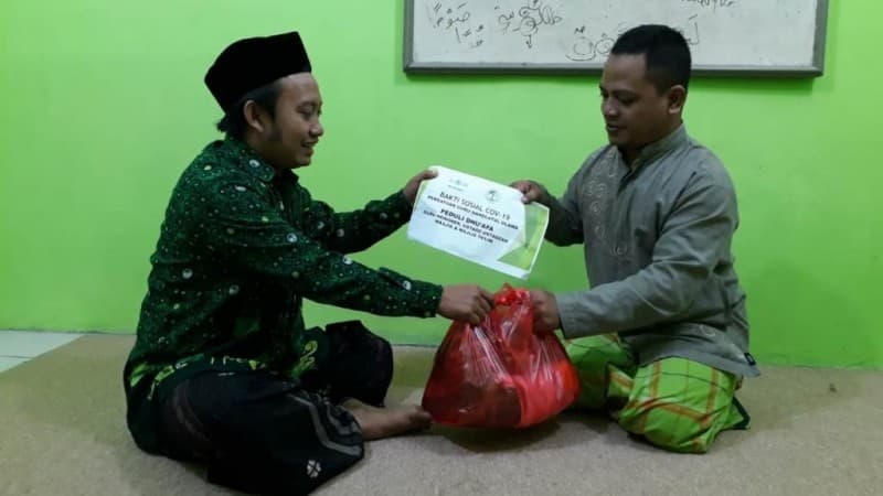Pergunu Salurkan Sembako untuk Ustadz, Guru Honorer, dan Dhuafa