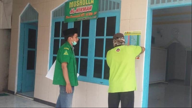 Corona Mewabah, Ansor Tegal Gencarkan Edukasi ke Warga