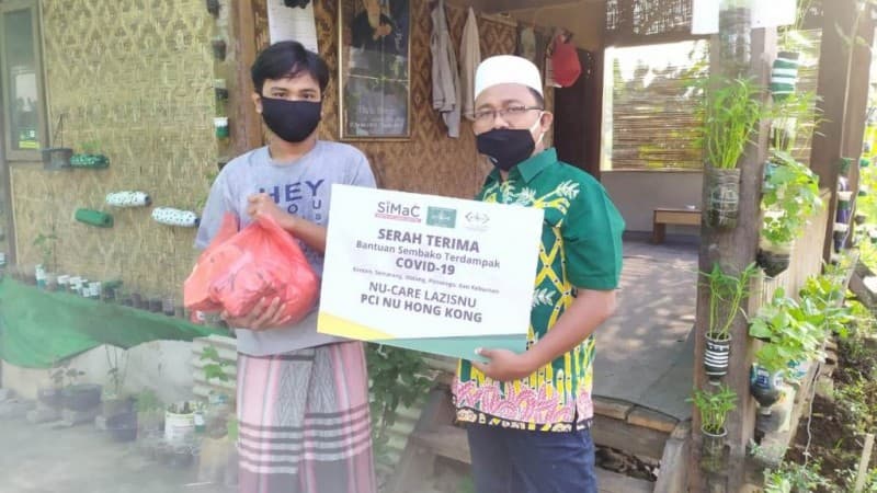 Banyak Karyawan Dirumahkan, PCINU Hong Kong Salurkan Bantuan