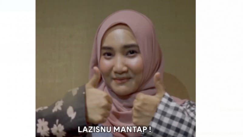 Fatin Shidqia Ajak Tunaikan Zakat, Infaq, dan Bersedekah melalui LAZISNU