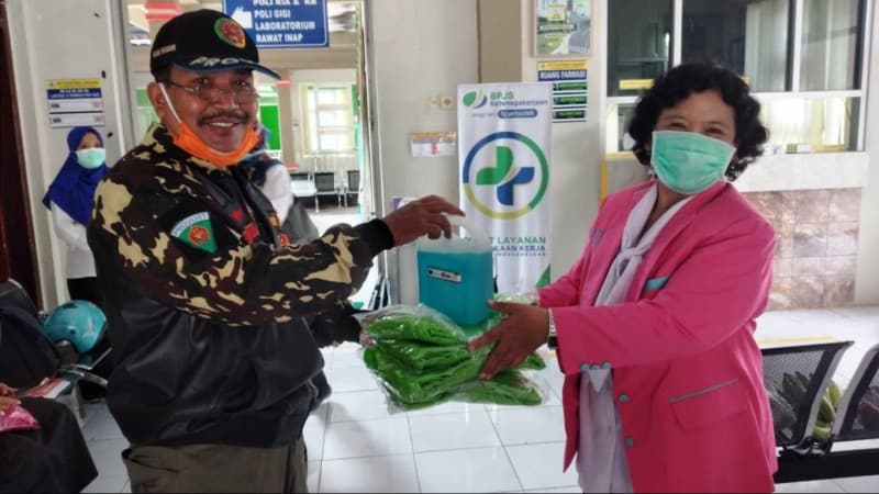 Puskesmas di Kabupaten Blitar Terima Bantuan APD dari ISNU