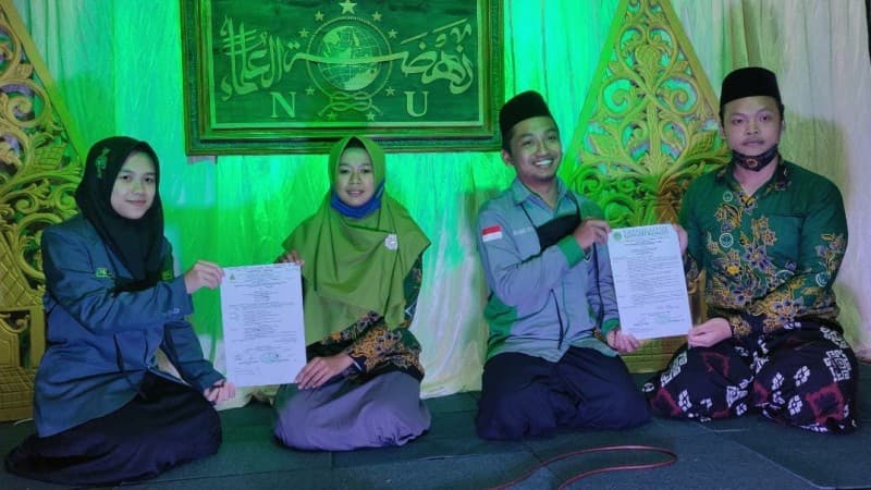 Taati Anjuran Pemerintah, IPNU Magelang Lantik Pimpinan Ranting secara Daring