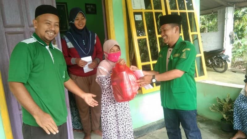 Baksos Ansor-Banser di Lampung Tengah Utamakan Janda dan Fakir Miskin