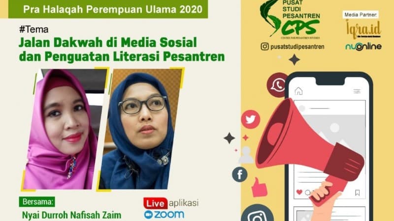 Sejumlah Ibu Nyai Muda Siap Ramaikan Dakwah di Medsos