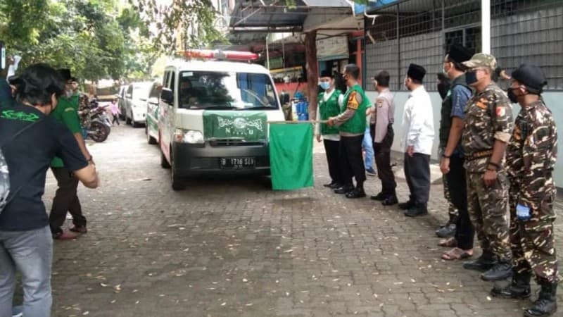 NU Tangsel Sosialisasi Berkendara Aman Jelang Kenormalan Baru