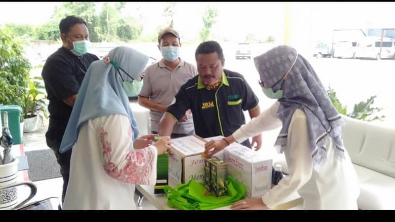 Sari Mengkudu Produksi Anggota Banser Jember Diekspor ke China