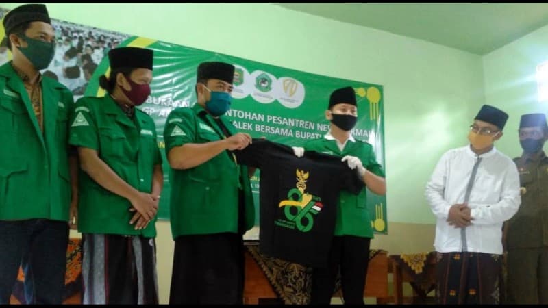 Ansor Trenggalek Fasilitasi Pembukaan Pelatihan Pesantren New Normal