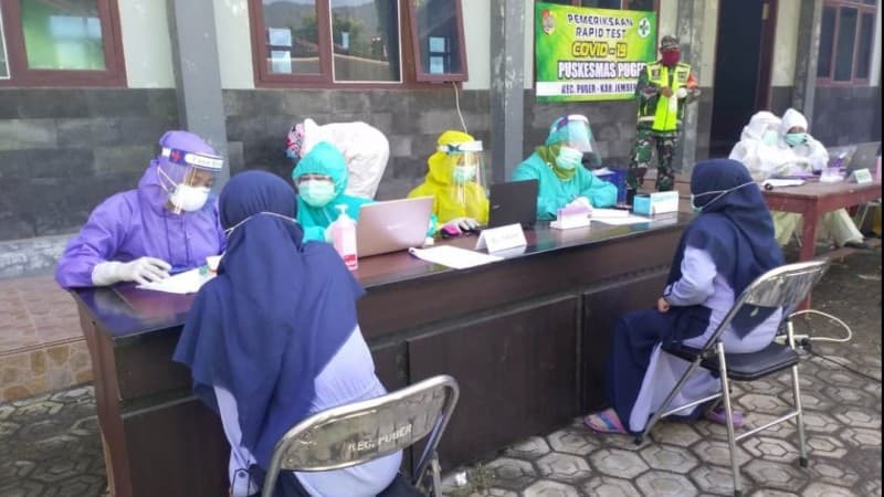 Lupakan Stigma Buruk Corona, Santri Al-Falah Puger Jember Beraktivitas Normal