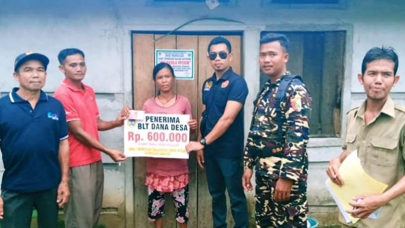 Banser Melawi Kalimantan Barat Turut Kawal Penyaluran Dana Desa