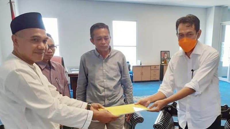 Pergunu dan LP Ma'arif Tagih Janji Sekda Lombok Tengah Soal Insentif Guru Honorer