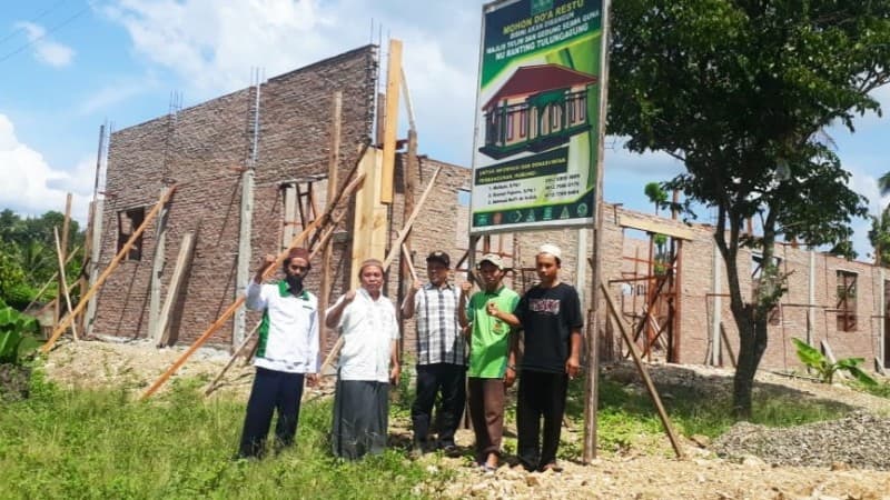 Maksimalkan Potensi Wakaf, NU Tulung Agung Pringsewu Bangun Gedung Serbaguna