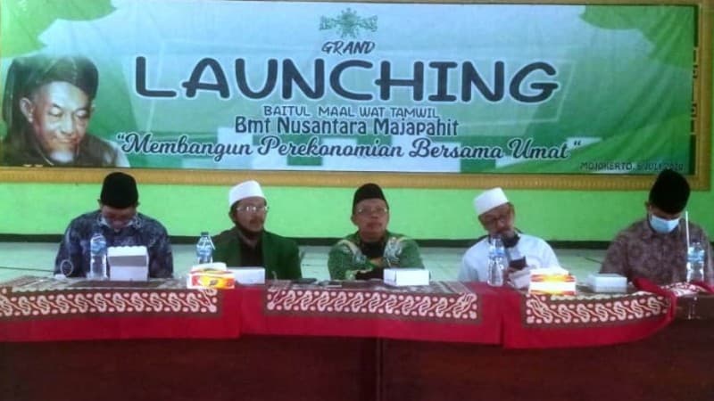 Berdayakan Ekonomi Jamaah, NU Mojokerto Luncurkan BMT Nusantara Majapahit