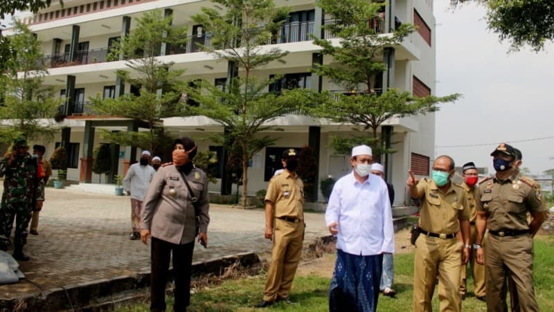 Sambut Santri Balik Mondok, Ini yang Dilakukan Pesantren Darussalam Jatibarang Brebes