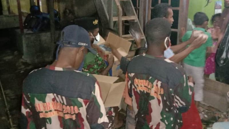 NU Sorong Atasi Bencana Banjir Bersama-sama