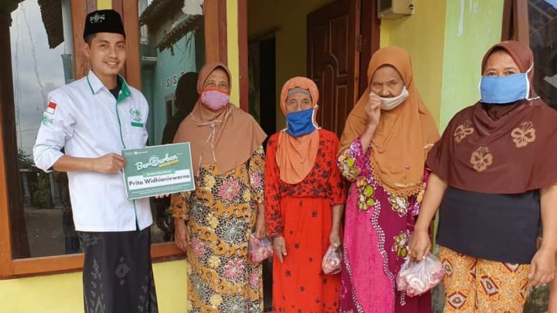 LAZISNU Jember: Kurban dari LAZISNU Pusat untuk Pancingan