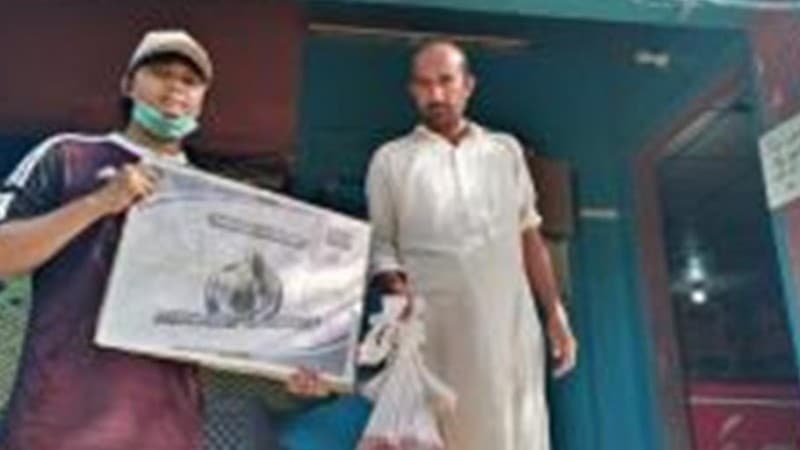 Penyaluran Daging Kurban LAZISNU di Pakistan