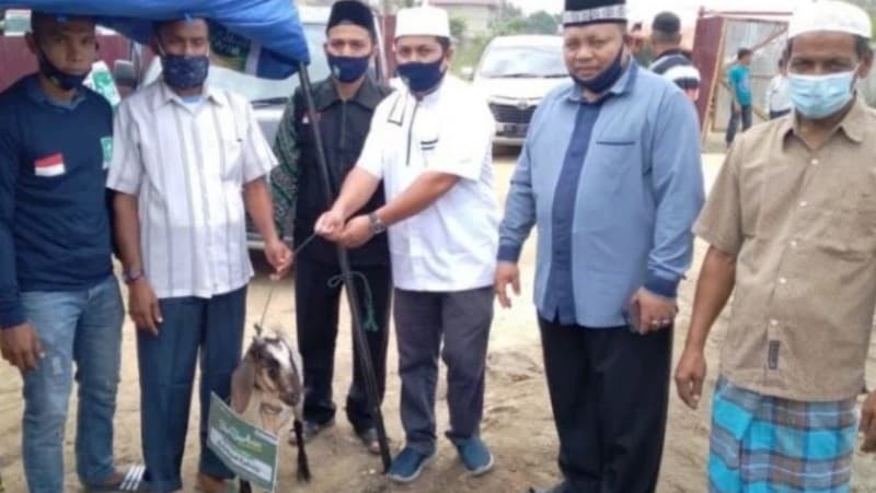 Peduli Pengungsi Rohingya di Lhokseumawe, NU Aceh Kirim Bantuan
