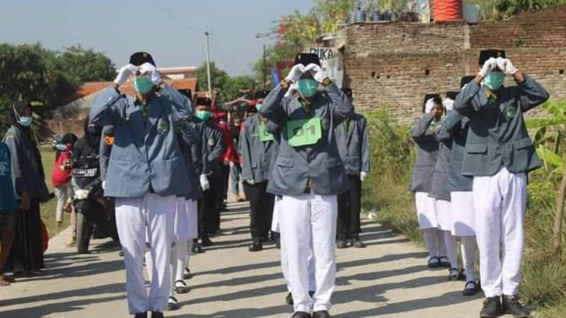 Gelar Pekan Pelajar dan Santri Cara Pelajar NU Brebes Rayakan HUT RI