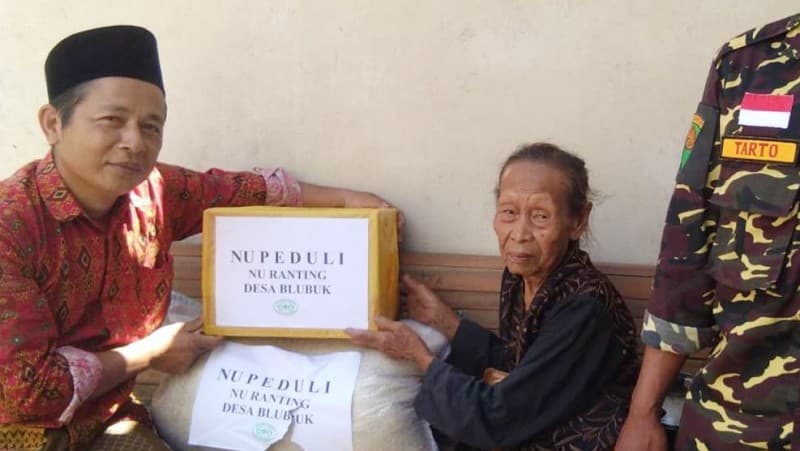 Hasil Koin NU di Tegal untuk Bantu Korban Rumah Terbakar