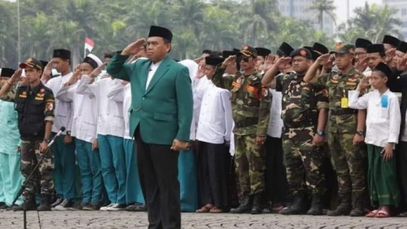 Saat Almarhum H Saefullah Jadi Komandan Upacara Puncak Hari Santri 2016