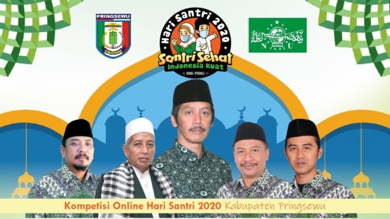 NU Pringsewu Mulai Gelar Kompetisi Online Hari Santri 2020 Tingkat Nasional
