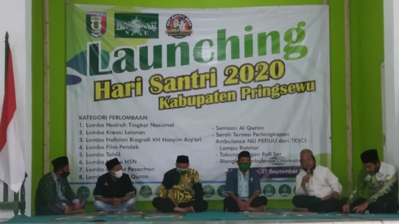 Semaan Al-Qur'an Warnai Peluncuran Kegiatan Hari Santri di Pringsewu