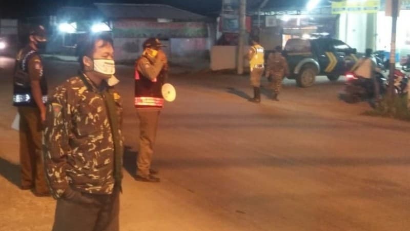 Cegah Covid-19, Banser di Brebes Ikut Operasi Yustisi