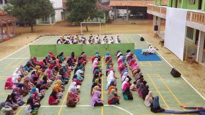 Sekolah di Al Hidayat Gerning Pesawaran Tatap Muka Sejak Tahun Ajaran Baru