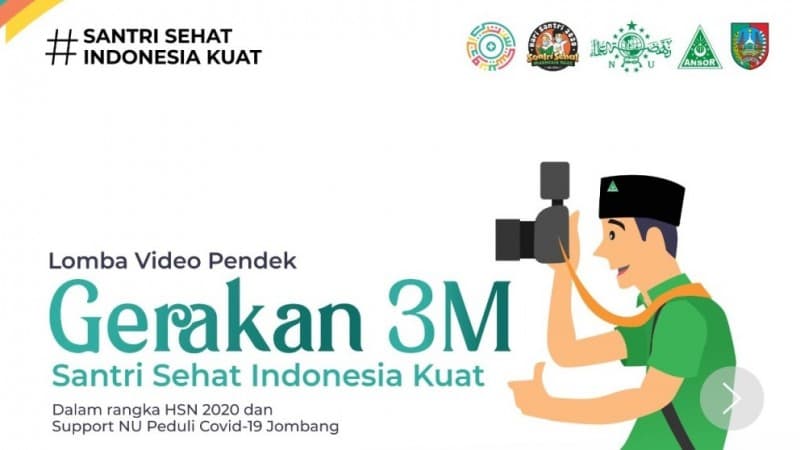 Satgas NU Peduli Jombang Edukasi Cegah Covid-19 dengan Beragam Lomba