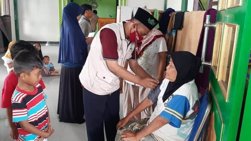 Sepekan Bantuan NU Peduli di Pengungsian Warga Terdampak Banjir Kroya Cilacap