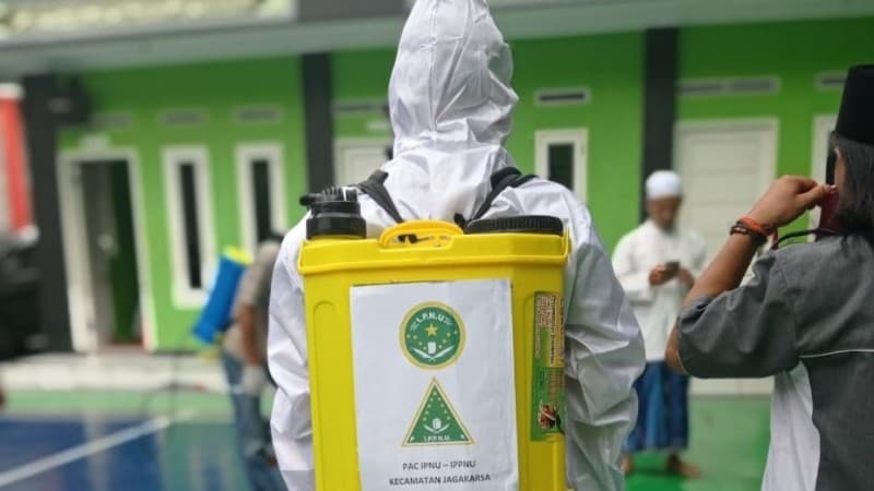 Berjibaku Cegah Covid-19 di Lingkungan Pesantren