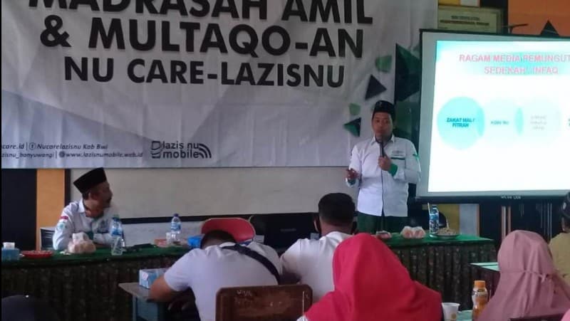 Optimalkan Zakat, LAZISNU Banyuwangi Gelar Madrasah Amil dan Multaqo-an