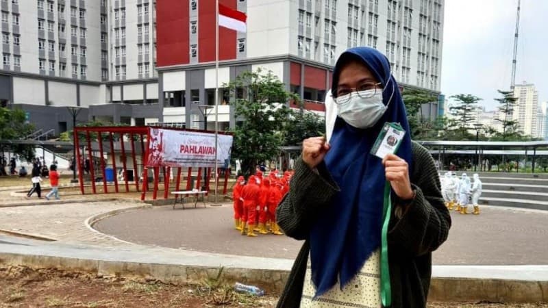 Melihat Upacara Hari Pahlawan di Rumah Sakit Karantina Covid-19