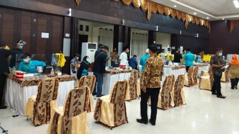MTQ Nasional Ke-28 Verifikasi Sidik Jari dan Pengambilan Maqra Virtual
