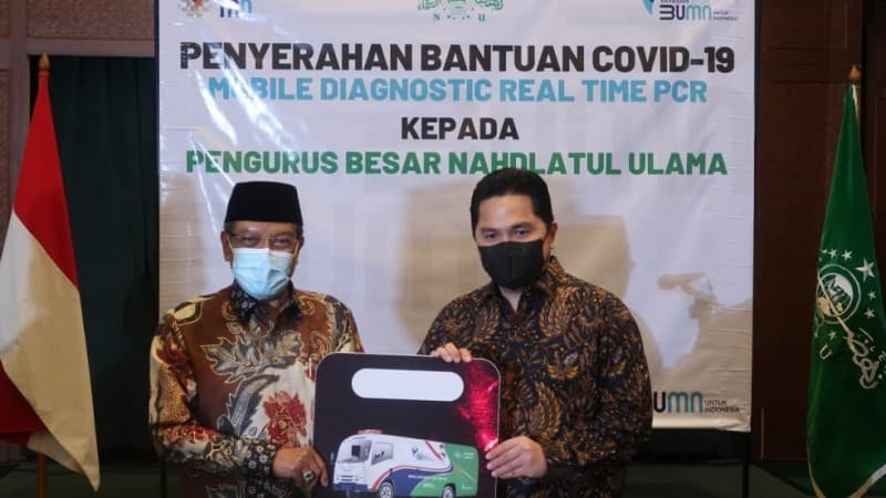 PBNU Dapat Kepercayaan Terima Mobil PCR dari Kementerian BUMN