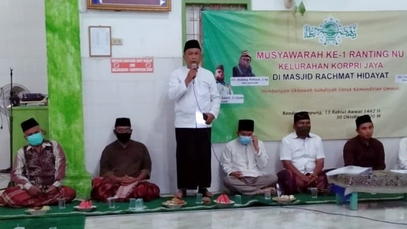 NU di Bandar Lampung Kebut Pembentukan Pengurus di Akar Rumput