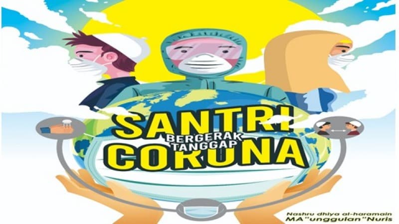 Poster Corona Santri Nuris Jember Sabet Juara Dua Nasional