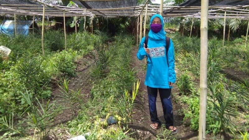 Fitriyani Senang Terlibat Penyelamatan Lingkungan di Perdesaan Gambut