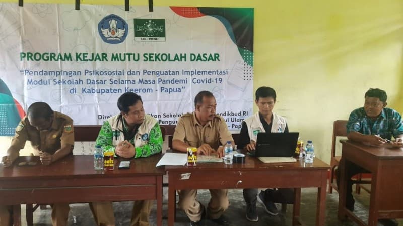 Kejar Mutu, LD PBNU Sambangi Sejumlah Sekolah di Papua