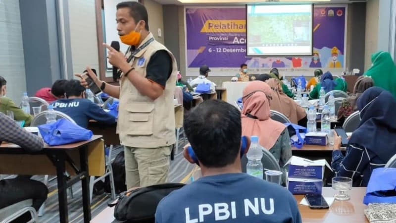 Relawan Aceh Ikuti Pelatihan Pencegahan Covid-19