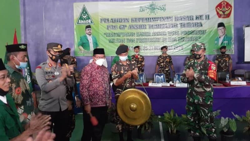 Momen PKD Bupati Tubaba Ajak Ansor Berpartisipasi Bangun Daerah